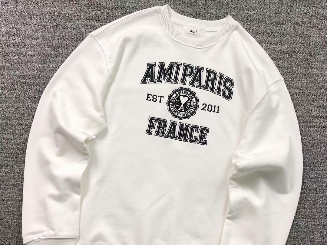 AMI 108 AMI HOODIE 59060188 (Im 170Cm 60Kg I Wear Size M In The Phot) - Image 8