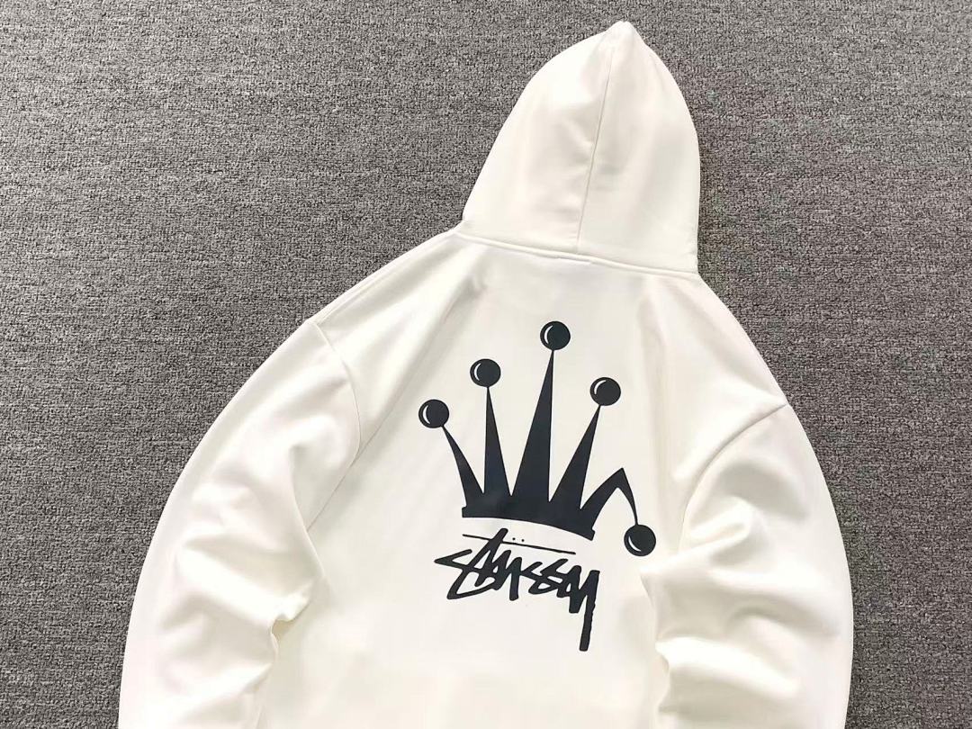 Stussy 125 STUSSY HOODIE 412251198 (Im 170Cm 60Kg I Wear Size 2XL In The Phot) - Image 8