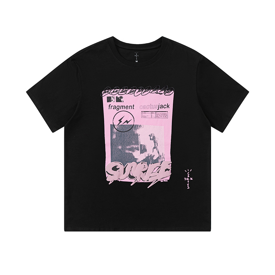 Travis Scott 85 TRAVIS SCOTT CACTUS JACK × FRAGMENT DESIGN T-SHIRT - Image 3