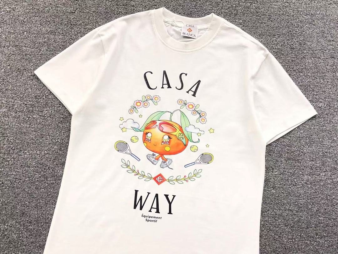 Casablanca 85 CASABLANCA T-SHIRT 1108090932 (Im 170Cm 60Kg I Wear Size M In The Phot) - Image 8