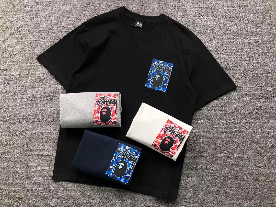 Bape 85 BAPE STUSSY T-SHIRT 3111050421 (Im 170Cm 60Kg I Wear Size M In The Phot) - Image 22