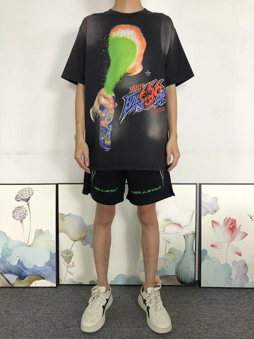 Hellstar 139 HELLSTAR T-SHIRT 3207261272 (Im 170Cm 60Kg I Wear Size L In The Phot) - Image 3