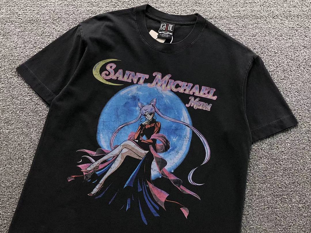 Chanel 98 SAINT MICHAEL T-SHIRT 42080503155 (Im 170Cm 60Kg I Wear Size S In The Phot) - Image 7
