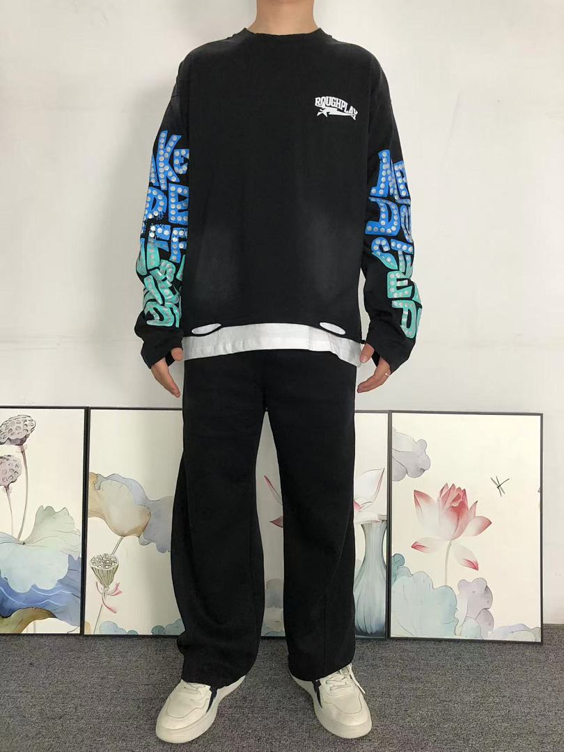 Unbranded 138 R⭐⭐G⭐P⭐⭐Y LONG SLEEVED 3112100817 (Im 170Cm 60Kg I Wear Size S In The Phot) - Image 3