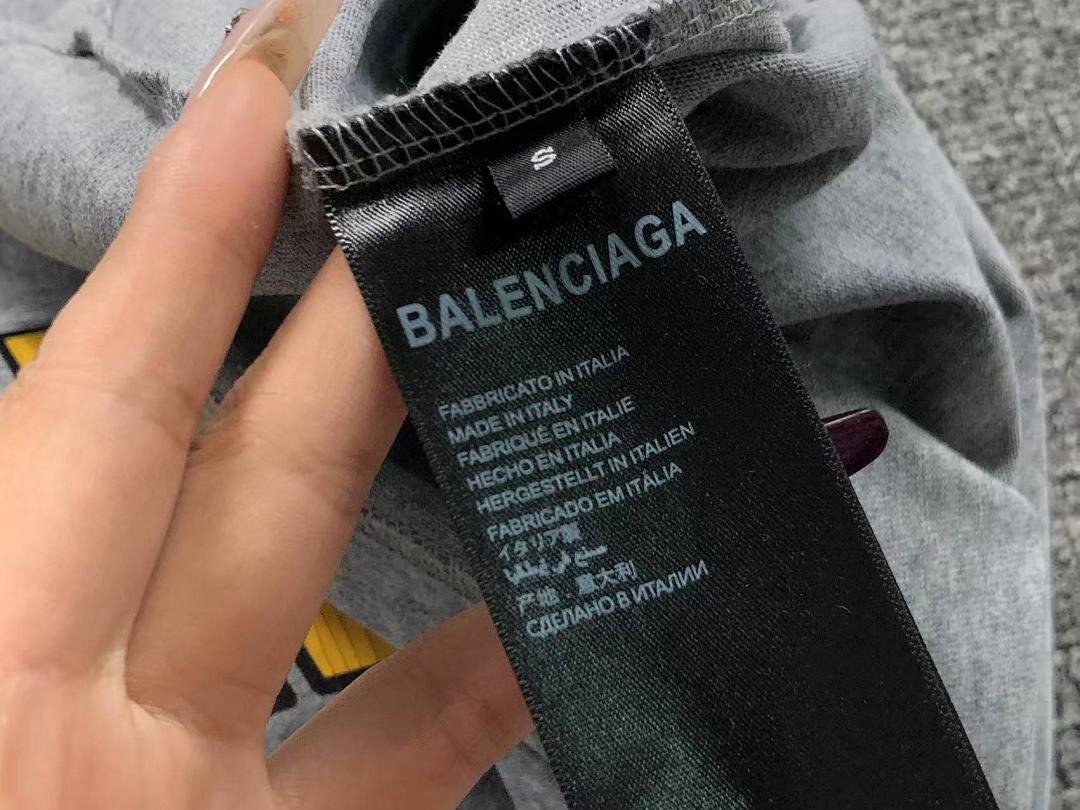 Balenciaga 108 B⭐L⭐⭐⭐IA⭐A T-SHIRT 5212215136 (Im 170Cm 60Kg I Wear Size S In The Phot) - Image 16