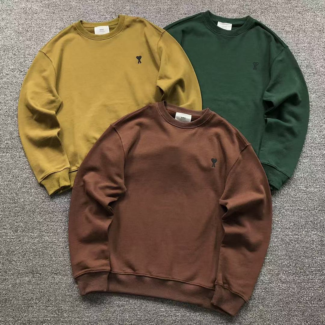 AMI 98 AMI HOODIE 59190688 (Im 170Cm 60Kg I Wear Size M In The Phot)