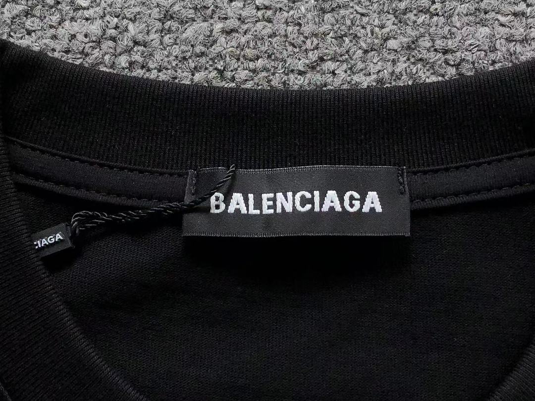 Balenciaga 108 B⭐L⭐⭐⭐IA⭐A T-SHIRT 5250606147 (Im 170Cm 60Kg I Wear Size M In The Phot) - Image 19