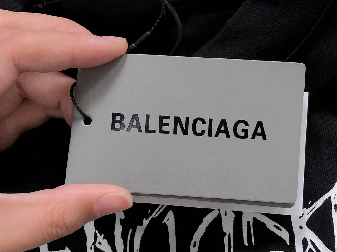 Balenciaga 125 B⭐L⭐⭐⭐IA⭐A T-SHIRT 42032801163 (Im 170Cm 60Kg I Wear Size XS In The Phot) - Image 26