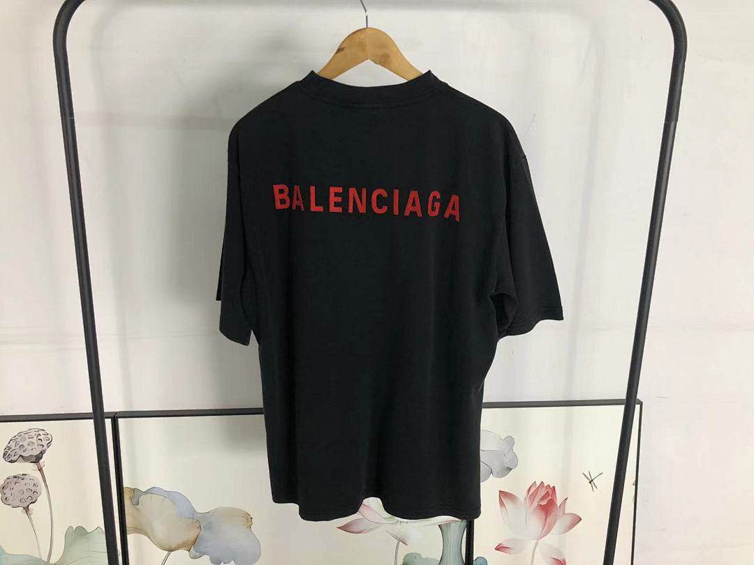 Balenciaga 125 B⭐L⭐⭐⭐IA⭐A T-SHIRT 42040807163 (Im 170Cm 60Kg I Wear Size XS In The Phot) - Image 19