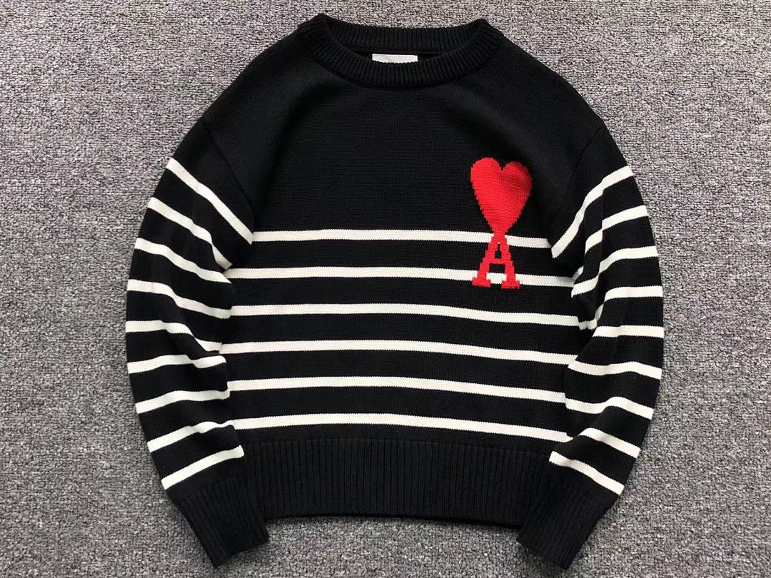 AMI 118 AMI SWEATER 413121879 (Im 170Cm 60Kg I Wear Size S In The Phot) - Image 9