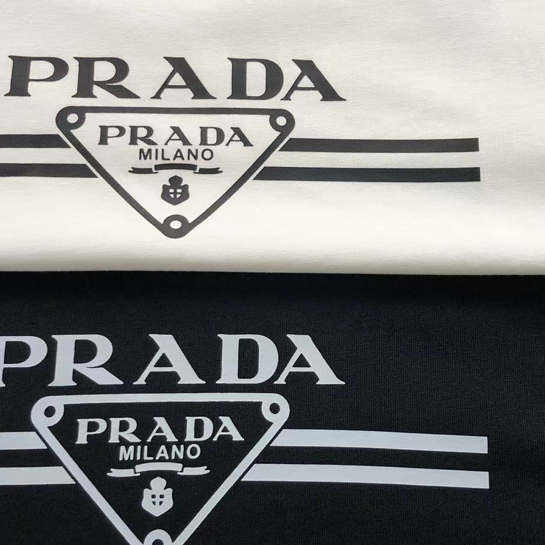 Prada 115 P⭐A⭐A T-SHIRT 5232406147 (Im 170Cm 60Kg I Wear Size M In The Phot) - Image 14