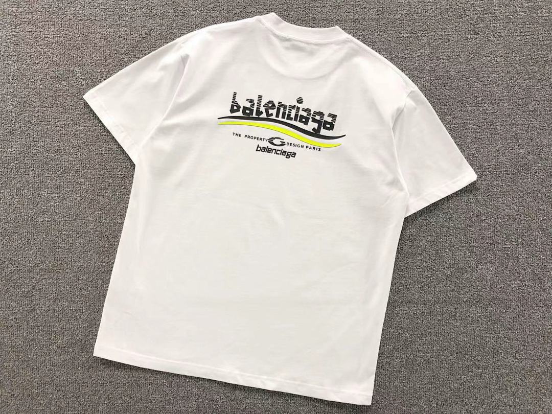 Balenciaga 118 B⭐L⭐⭐⭐IA⭐A T-SHIRT 4112002133 (Im 170Cm 60Kg I Wear Size XL In The Phot) - Image 7