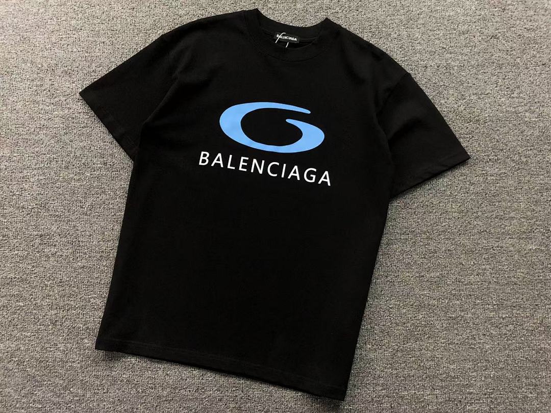 Balenciaga 98 B⭐L⭐⭐⭐IA⭐A T-SHIRT 2162310125 (Im 170Cm 60Kg I Wear Size S In The Phot) - Image 8
