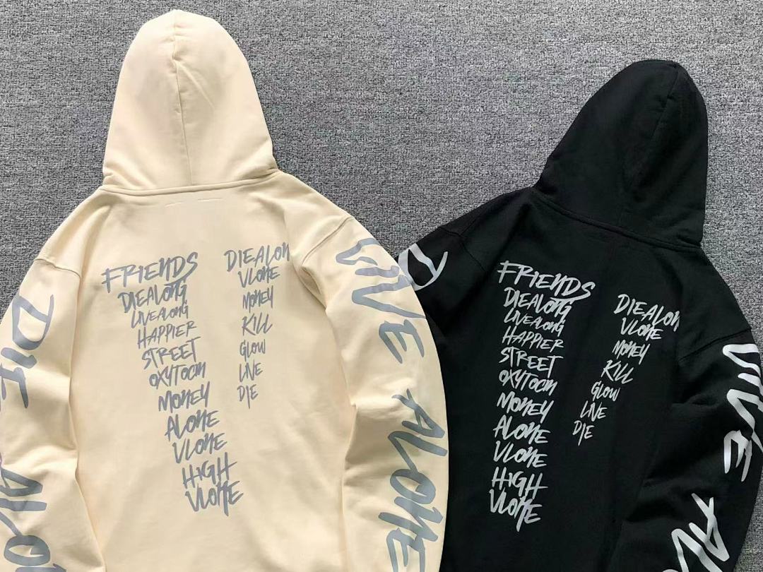 On Running 135 VLONE HOODIE 510119091 (Im 170Cm 60Kg I Wear Size S In The Phot) - Image 6