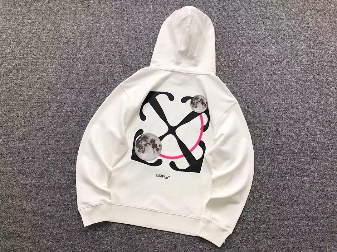 Off-White 168 OFF-WHITE HOODIE 312170419 (Im 170Cm 55Kg I Wear Size M In The Phot) - Image 7