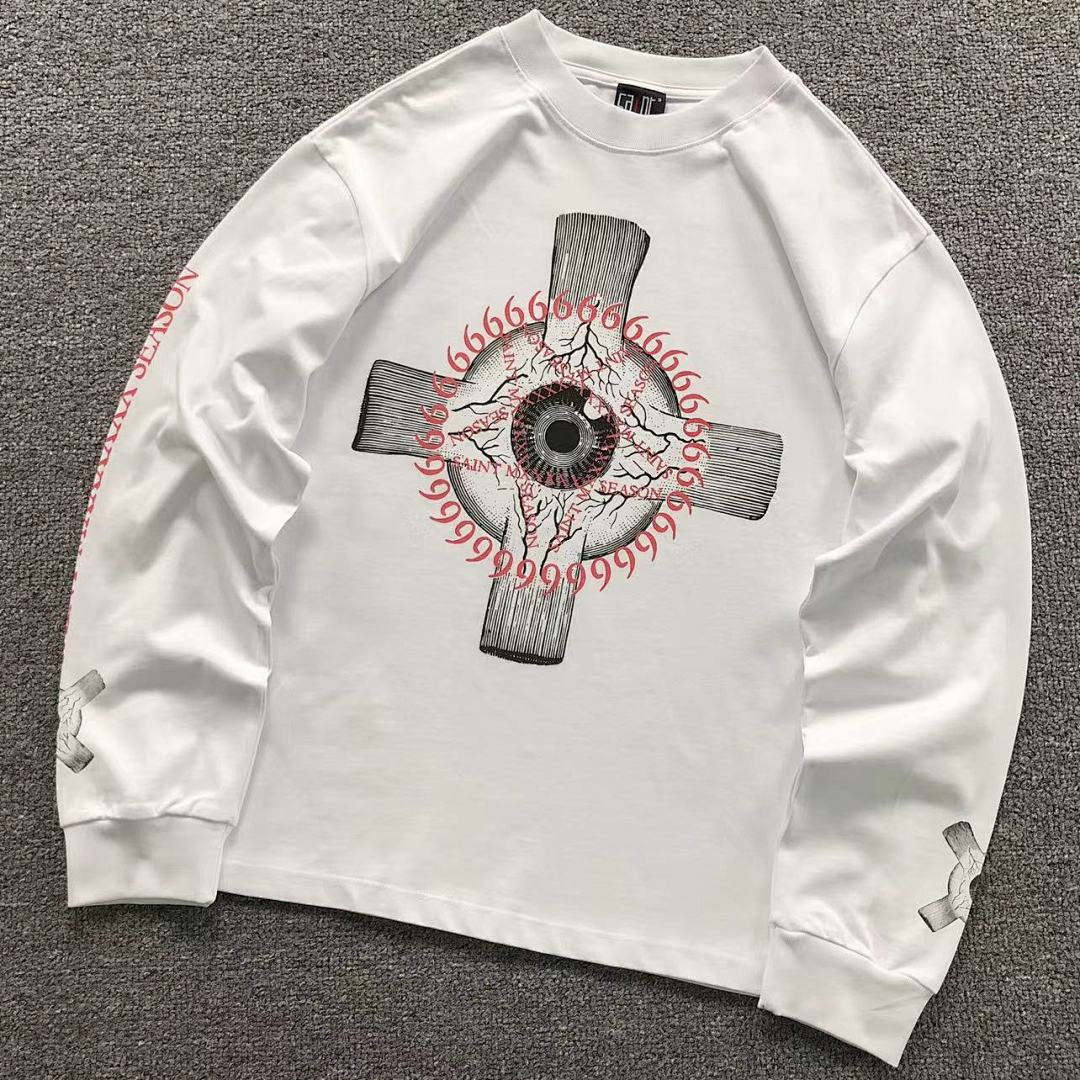 Chanel 135 SAINT MICHAEL LONG SLEEVED 3110082317 (Im 170Cm 60Kg I Wear Size S In The Phot)