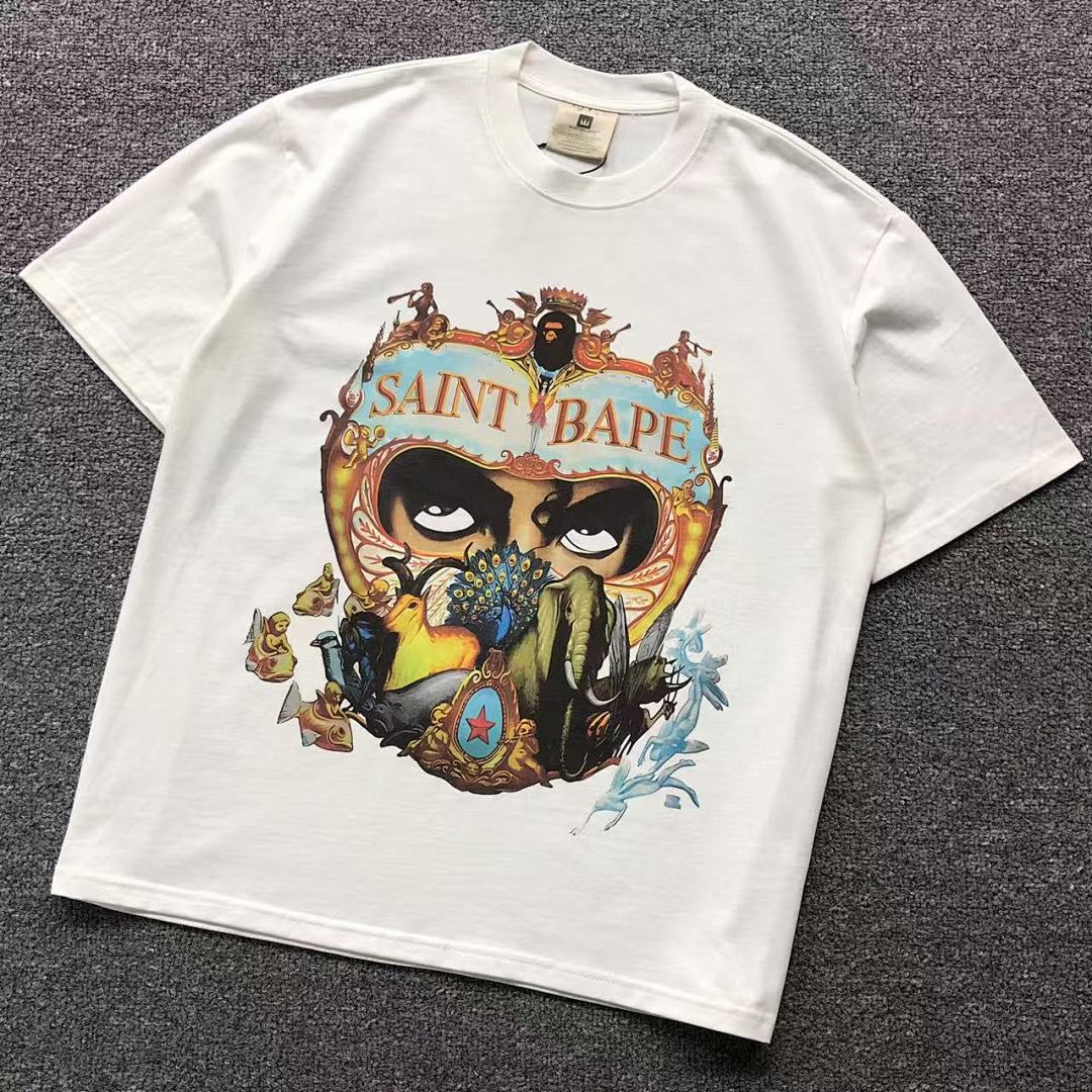 Bape 115 VINTAGE BAPE T-SHIRT 4050133317 (Im 170Cm 60Kg I Wear Size L In The Phot)