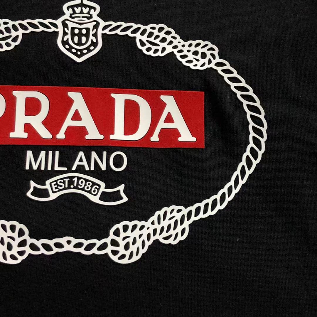Prada 158 P⭐A⭐A T-SHIRT 22032013001 (Im 170Cm 60Kg I Wear Size S In The Phot) - Image 15