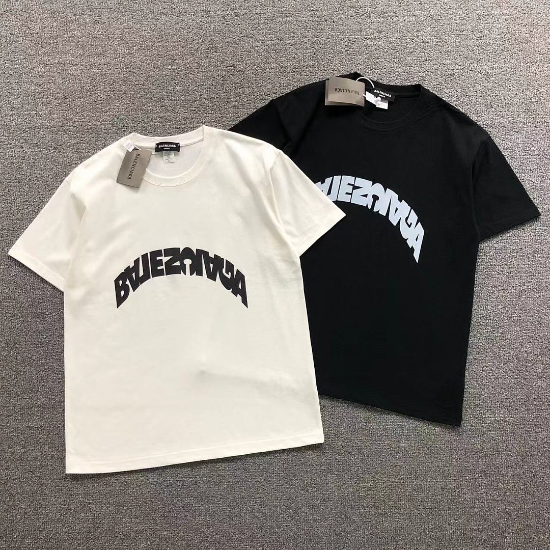 Balenciaga 115 B⭐L⭐⭐⭐IA⭐A T-SHIRT 22051310172 (Im 170Cm 60Kg I Wear Size L In The Phot)