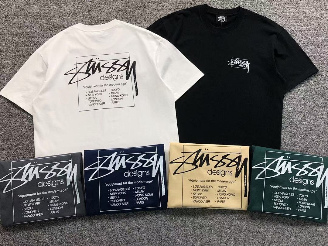 Stussy 78 STUSSY T-SHIRT 1107040202 (Im 170Cm 60Kg I Wear Size L In The Phot) - Image 6