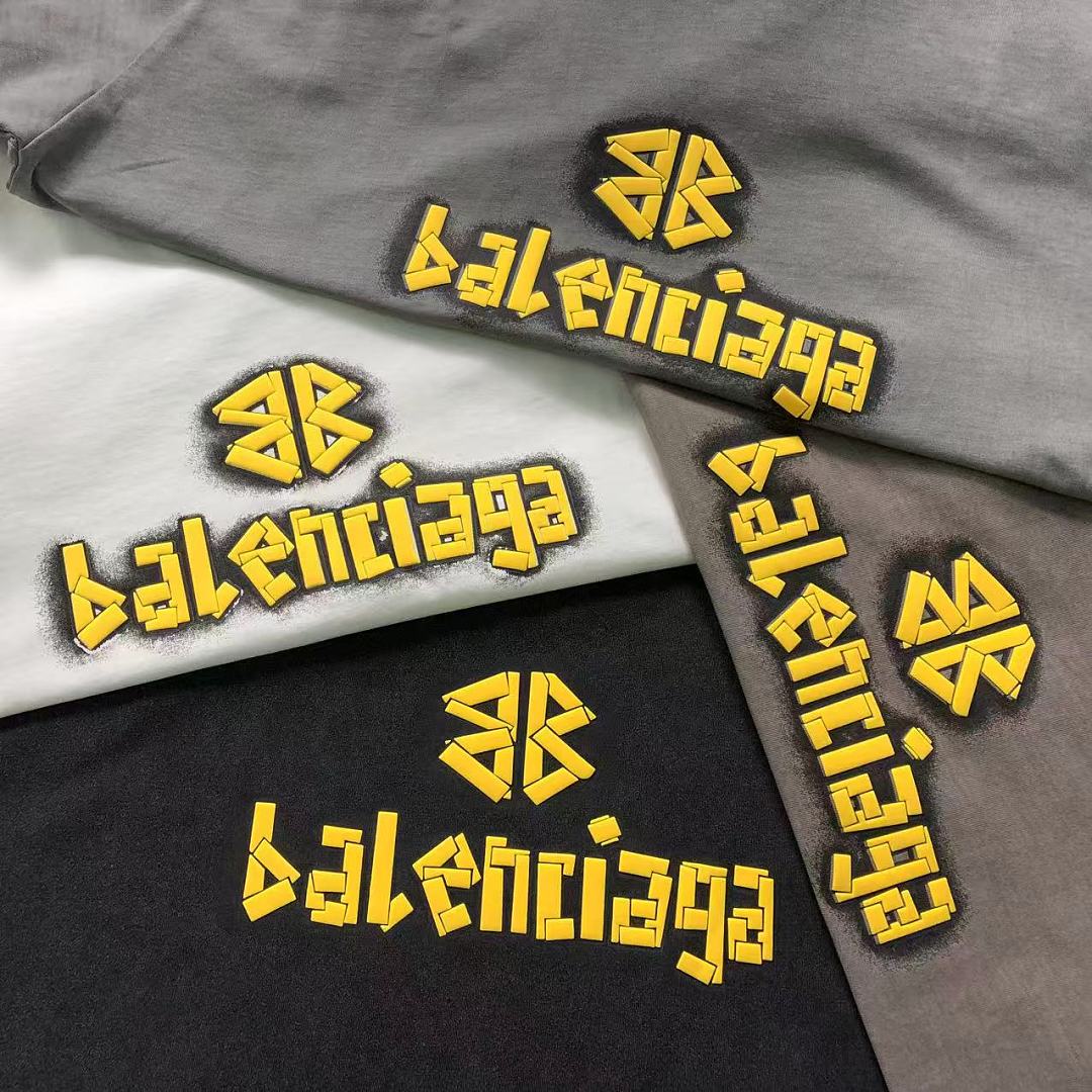 Balenciaga 129 B⭐L⭐⭐⭐IA⭐A T-SHIRT 42061609133 (Im 170Cm 60Kg I Wear Size 2XL In The Phot) - Image 16