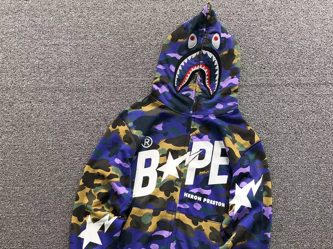 Bape 145 BAPE HOODIE 52070722158 (Im 170Cm 60Kg I Wear Size M In The Phot) - Image 7