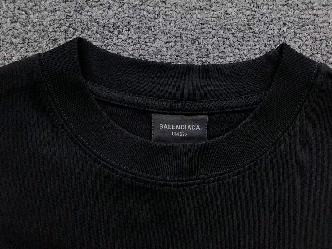 Balenciaga 95 B⭐L⭐⭐⭐IA⭐A T-SHIRT 502171881 (Im 170Cm 57Kg I Wear Size 1 In The Phot) - Image 18