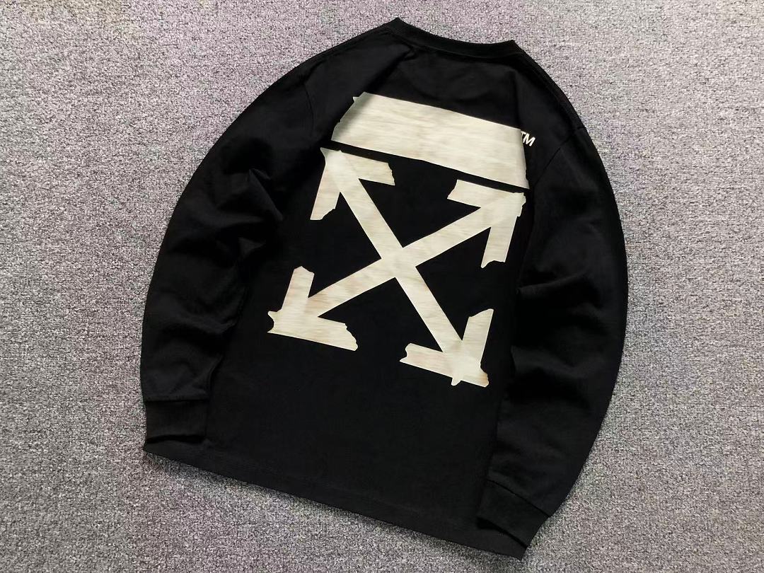 Off-White 125 OFF-WHITE LONG SLEEVED 5208052319 (Im 170Cm 60Kg I Wear Size M In The Phot) - Image 14