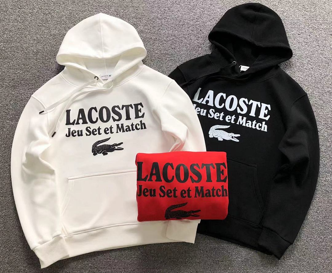 Unbranded 215 LACOSTE HOODIE 412112401 (Im 170Cm 60Kg I Wear Size M In The Phot) - Image 5