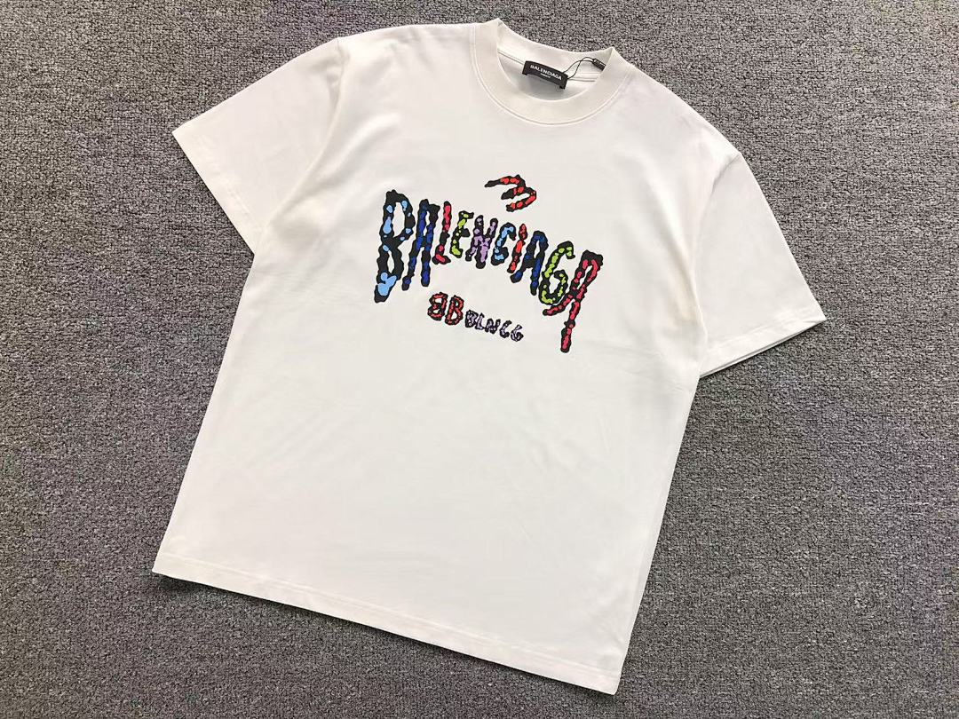 Balenciaga 108 B⭐L⭐⭐⭐IA⭐A T-SHIRT 41081919133 (Im 170Cm 60Kg I Wear Size S In The Phot) - Image 8
