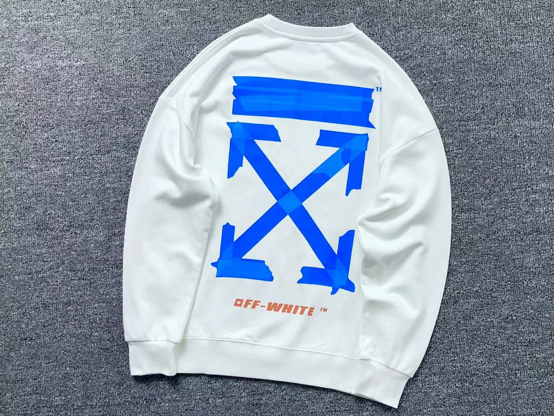 Off-White 136 OFF-WHITE (WHITE HOODIE) - Image 5