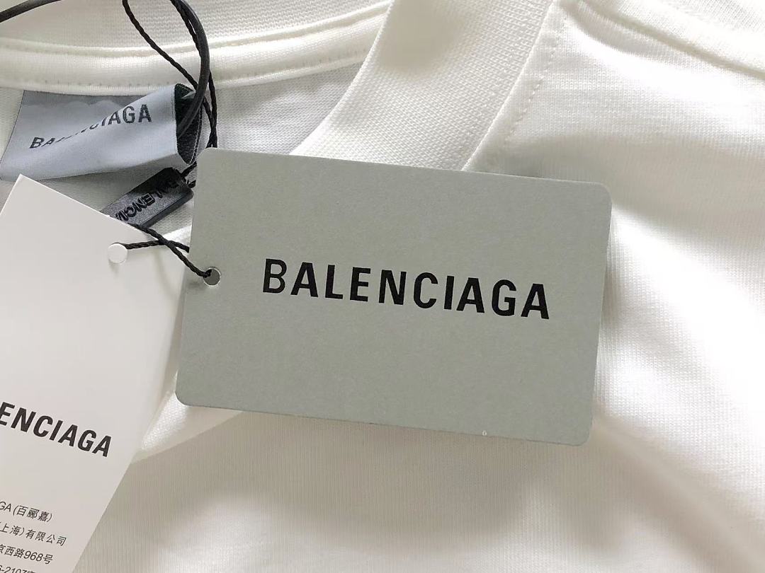 Balenciaga 125 B⭐L⭐⭐⭐IA⭐A T-SHIRT 42050841163 (Im 170Cm 60Kg I Wear Size XS In The Phot) - Image 14
