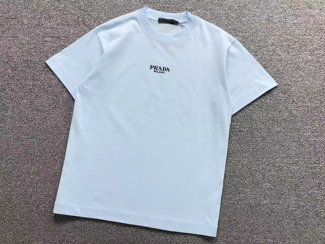 Prada 98 P⭐A⭐A T-SHIRT 526082581 (Im 170Cm 60Kg I Wear Size S In The Phot) - Image 12