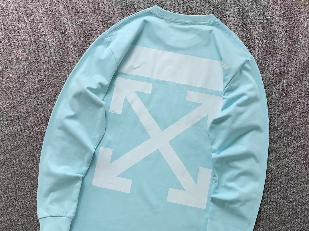 Off-White 129 OFF-WHITE LONG SLEEVED 3207302321 (Im 170Cm 60Kg I Wear Size M In The Phot) - Image 11