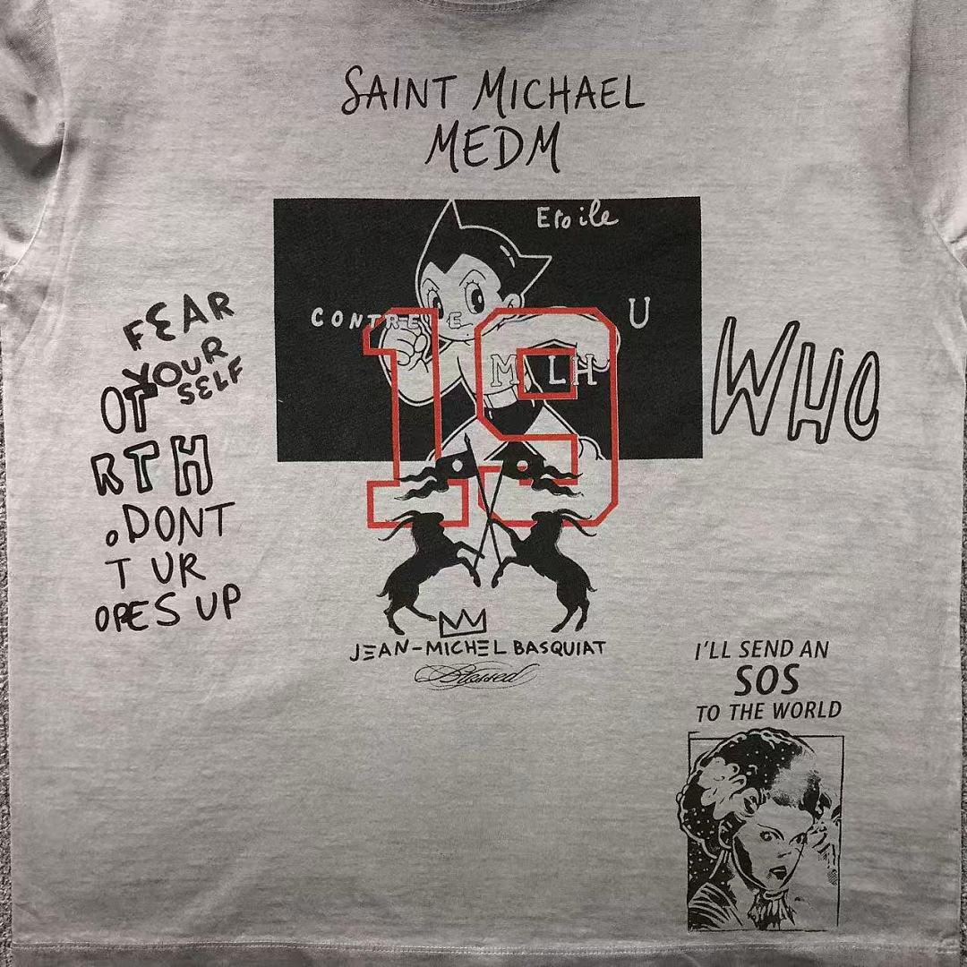 Chanel 98 SAINT MICHAEL T-SHIRT 42081405155 (Im 170Cm 60Kg I Wear Size S In The Phot) - Image 16