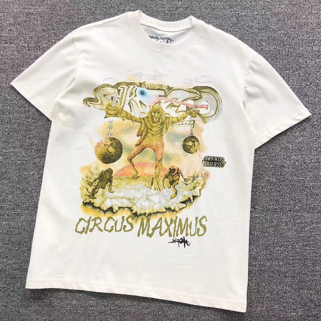 Travis Scott 85 TRAVIS SCOTT T-SHIRT 411134046 (Im 170Cm 57Kg I Wear Size S In The Phot)