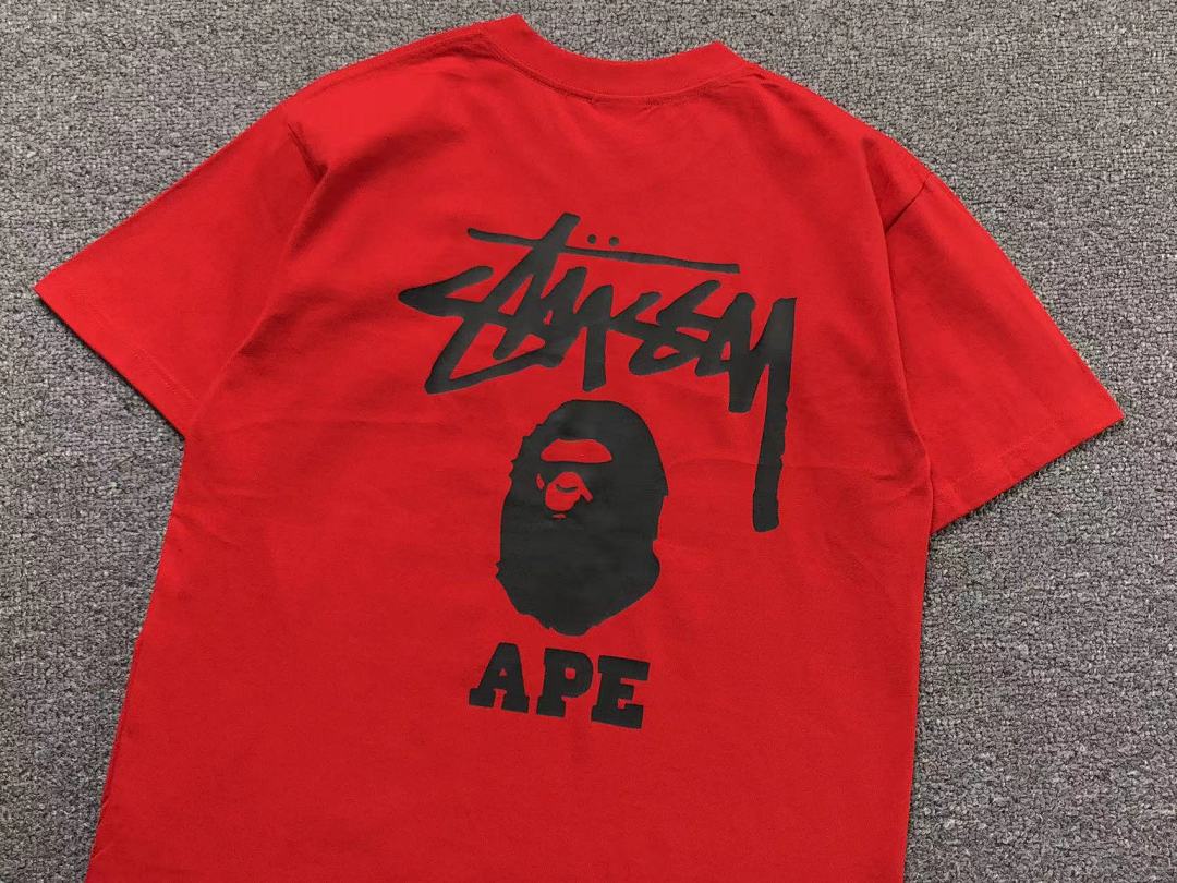 Bape 78 BAPE STUSSY T-SHIRT - Image 14
