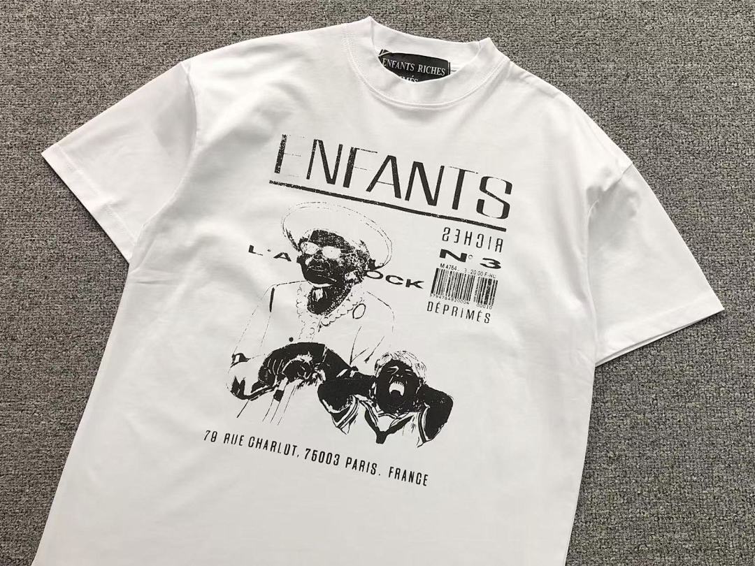 Chanel 88 ENFANTS RICHES DEPRIMES T-SHIRT 5232109162 (Im 170Cm 60Kg I Wear Size M In The Phot) - Image 7