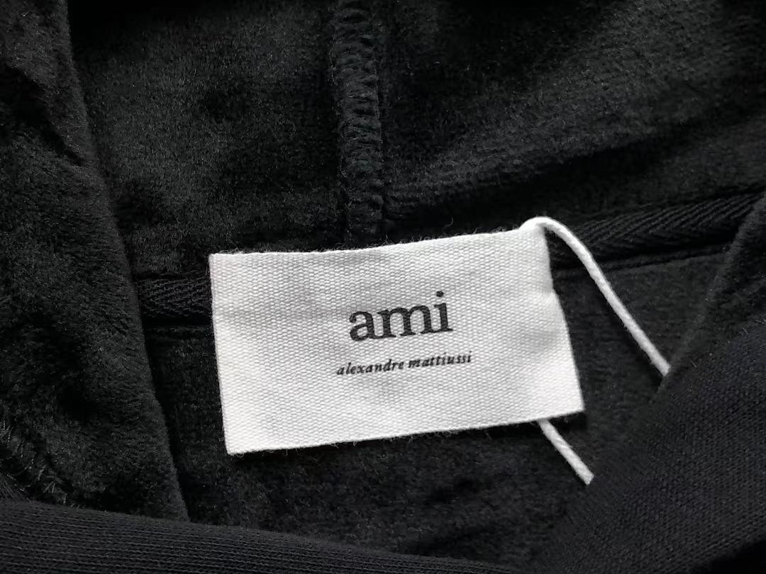 Unbranded 215 AMI HOODIE 2111041101 (Im 170Cm 60Kg I Wear Size XL In The Phot) - Image 18