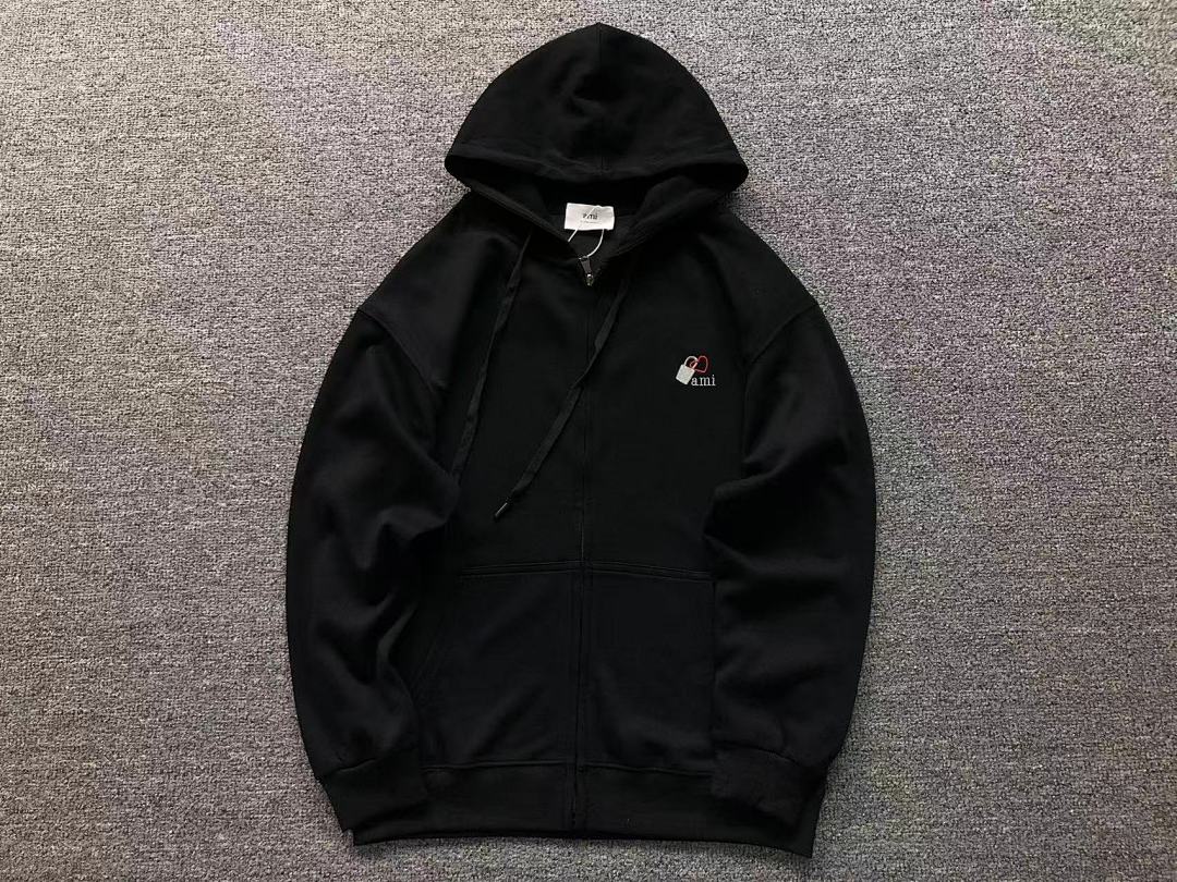 Unbranded 215 AMI HOODIE 2110241401 (Im 170Cm 60Kg I Wear Size L In The Phot) - Image 9