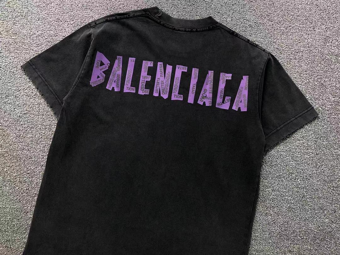 Balenciaga 135 B⭐L⭐⭐⭐IA⭐A T-SHIRT 5260608147 (Im 170Cm 60Kg I Wear Size L In The Phot) - Image 11