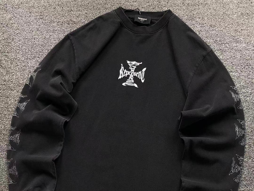 Represent 135 REPRESENT LONG SLEEVED 3205301317 (Im 170Cm 60Kg I Wear Size S In The Phot) - Image 12