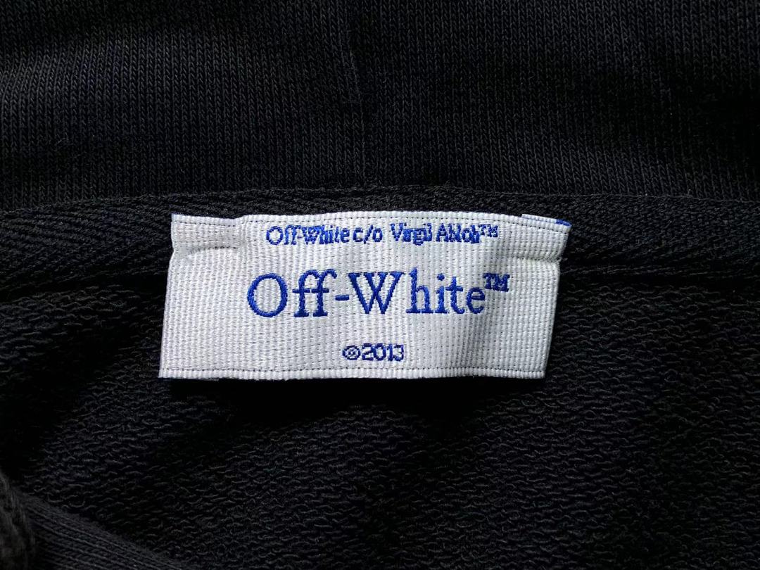 Off-White 208 OFF-WHITE (WHITE HOODIE) - Image 16