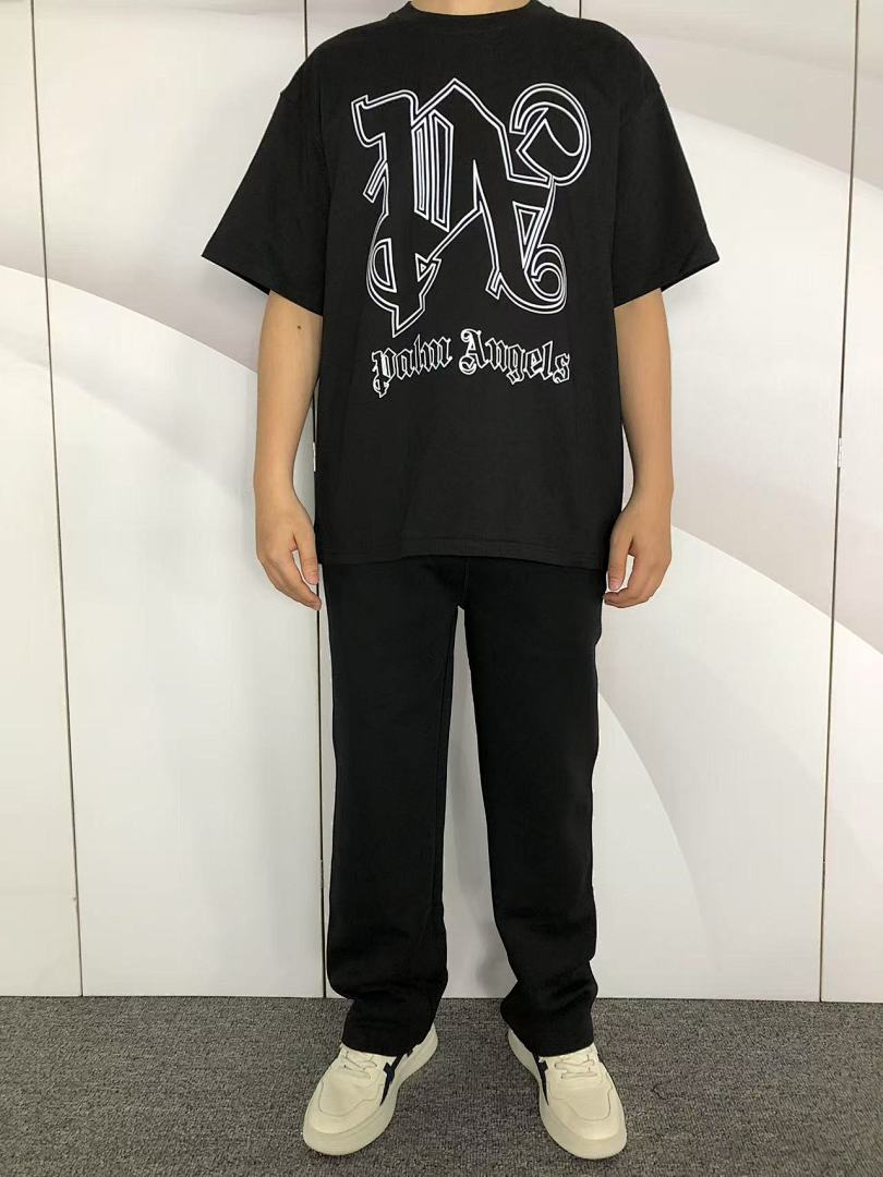 Palm Angels 78 PALM ANGELS T-SHIRT 41070127121 (Im 170Cm 60Kg I Wear Size S In The Phot) - Image 3