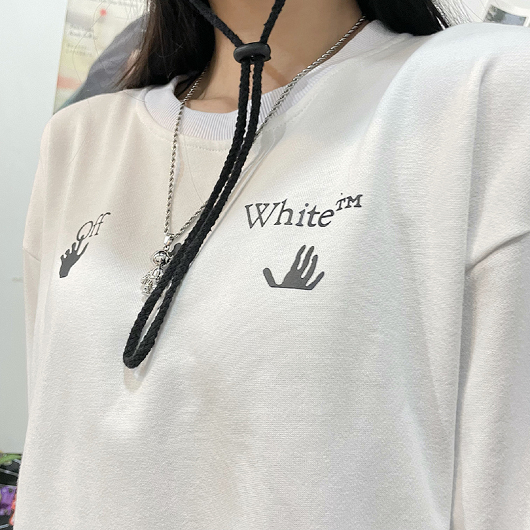 Off-White 98 OFF-WHITE (WHITE HOODIE) - Image 37