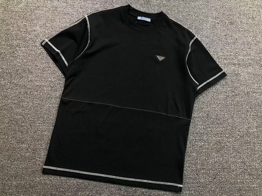 Prada 126 P⭐A⭐A T-SHIRT 213052221 (Im 170Cm 55Kg I Wear Size XS In The Phot) - Image 16