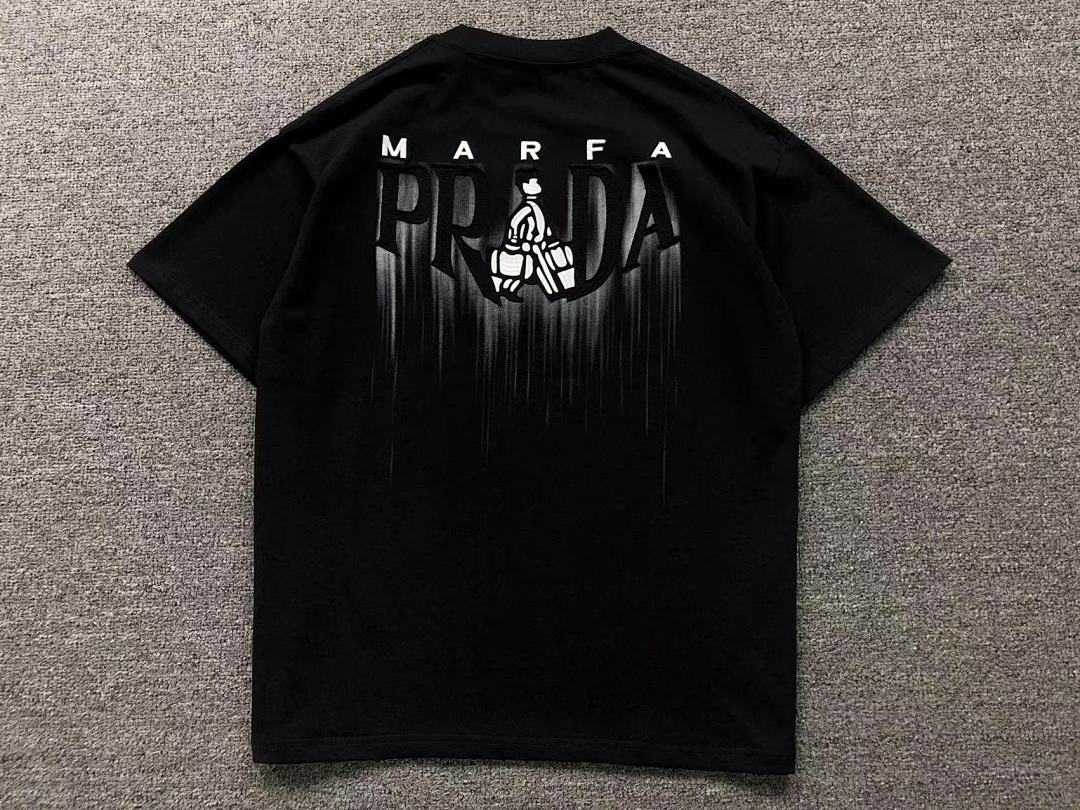 Prada 108 P⭐A⭐A T-SHIRT 521234919 (Im 170Cm 60Kg I Wear Size XS In The Phot) - Image 10