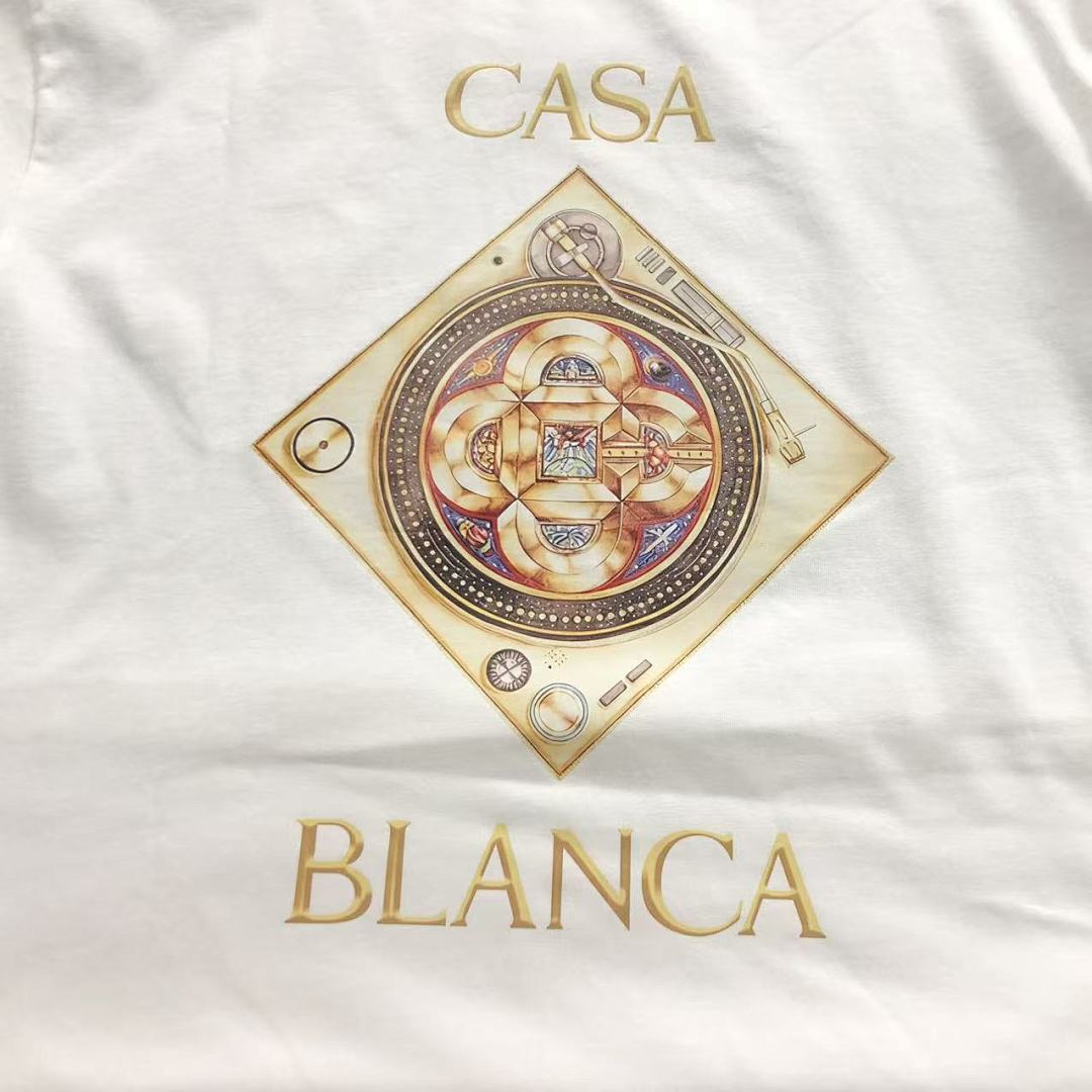 Casablanca 98 CASABLANCA T-SHIRT 5233015127 (Im 170Cm 60Kg I Wear Size L In The Phot) - Image 9