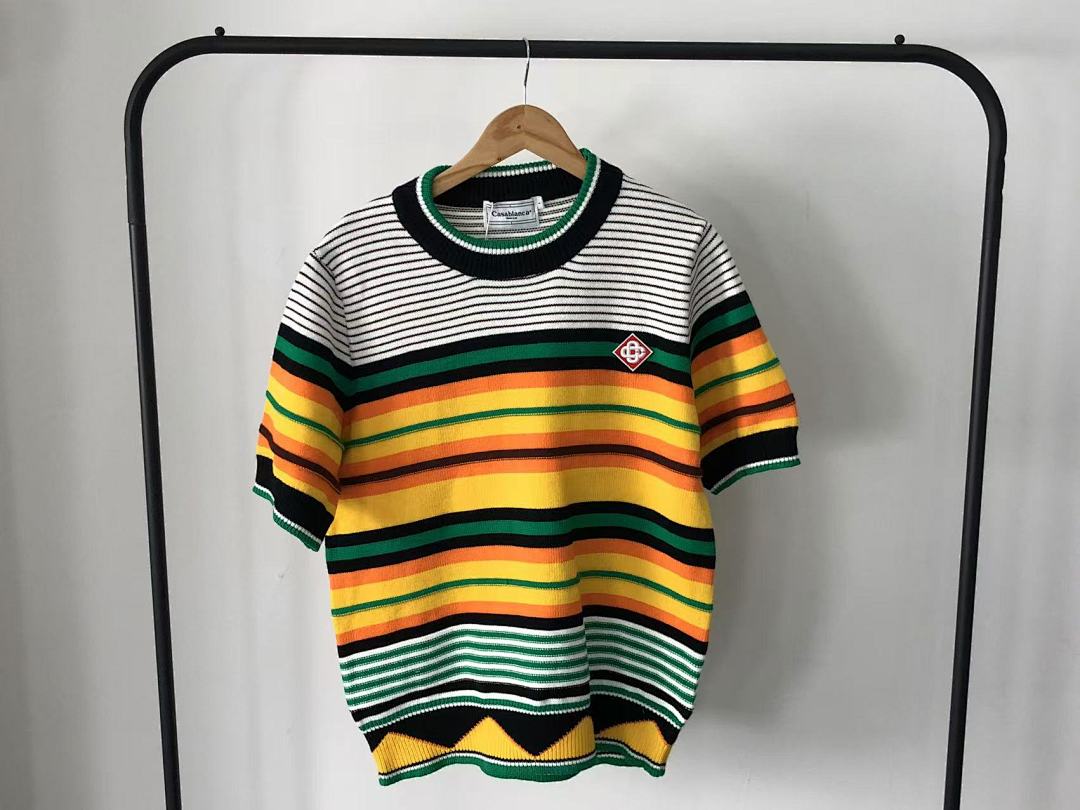 Casablanca 126 CASABLANCA SWEATER T-SHIRT 212061748 (Im 170Cm 57Kg I Wear Size L In The Phot) - Image 16