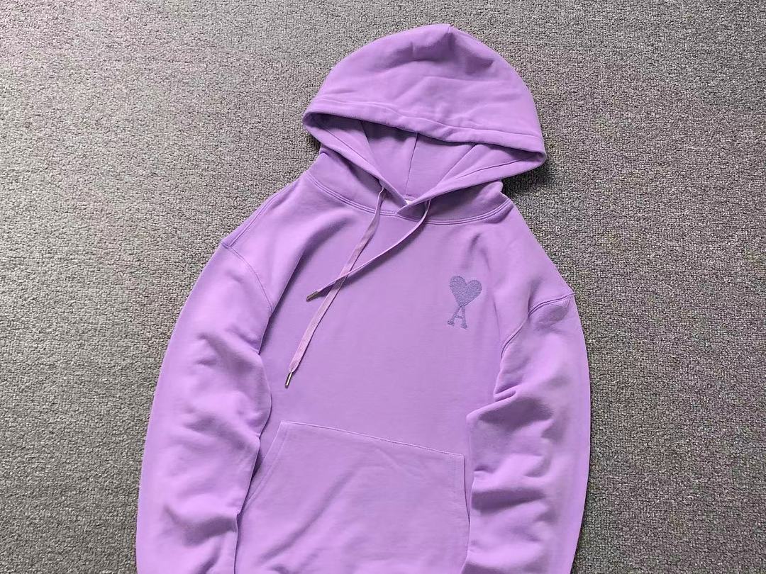 AMI 188 AMI HOODIE 22082705001 (Im 170Cm 60Kg I Wear Size M In The Phot) - Image 20